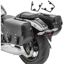 OEM Set 2x Satteltaschen mit Halterungen für Kawasaki Vulcan S 15-26 Oregon