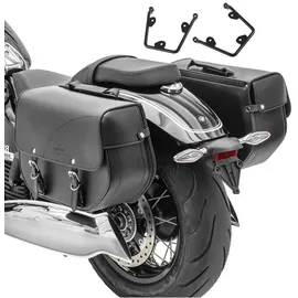 OEM Set 2x Satteltaschen mit Halterungen für Kawasaki Vulcan S 15-26 Oregon