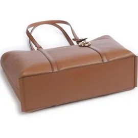 Michael Kors Temple Shopper Leder Brown