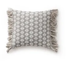 benuta pure Kissenbezug Morty 40 x 40 cm Grau