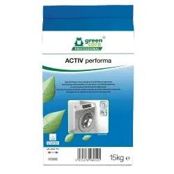 TANA green care ACTIV performa Vollwaschmittel, gegen Fettflecken 716052 , 15 kg- Sack