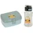 Lässig Brotdose & Trinkflasche Set - Lunch Set mit Lunchbox und Trinkflasche (460 ml)/Tiny Drivers Excavator
