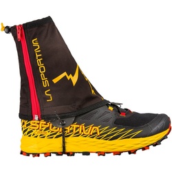 LA SPORTIVA Winter Running Gaiter - Uni., black/yellow (L)