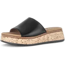 Gabor "Pantolette", Damen, Gr. 38 schwarz Schuhe Pantolette