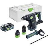 Festool KHC 18 EB-Basic Akku Kombihammer 18 V 2,6 J SDS-Plus Brushless + 1x Akku 4,0 Ah + Systainer - ohne Ladegerät