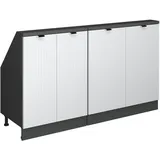 Vicco Kommode Rion 46 x 140 x 83,80 cm Weiß