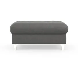 sit&more Hocker Marano mit Stauraum 102 x 43 x 67 cm Grau