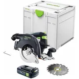 Festool HKC 55 EB-Basic Akku Handkreissäge 18 V 160 mm Brushless + 1x Akku 3,0 Ah + Systainer - ohne Ladegerät