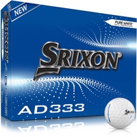 Srixon AD333 Golfball, Herren, weiß, 12 Bälle