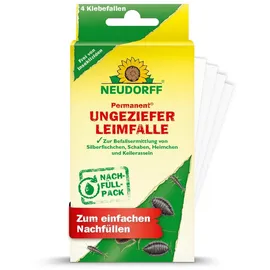 NEUDORFF Permanent Ungeziefer Leimfalle - Nachfüllpack 4 St