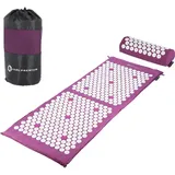 Akupressurmatte set  akm04 HMS PREMIUM violett|WEISS No Size