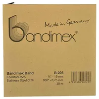 Bandimex Stahlband 5/8" V2A-Edelstahl, Rolle a 30m (1 Stk.)