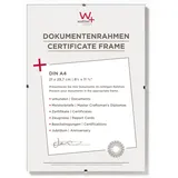 walther design Rahmenlose Bildhalter, 21x29,7 cm DIN A4, Klarglas
