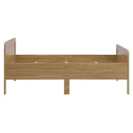 Homestyle4u Komfortbett 140 x 200 cm Braun