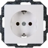 Heinrich Kopp Kopp Paris Schutzkontakt-Steckdose, 1-fach, 16A, 250V~, IP20, arktis-weiß,