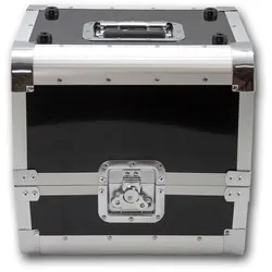 LP Plattencase PRO - 50:50 Split - für 80LPs - DJ Plattenkoffer für 80 Schallplatten - schwarz