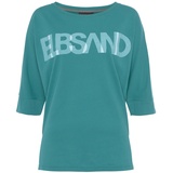 Elbsand 3/4-Arm-Shirt Damen seaweed teal, Gr.S (36),