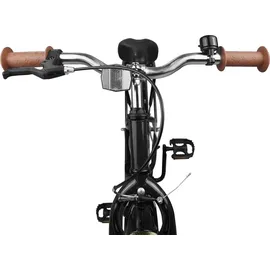 vidaXL Kinderfahrrad 18 Zoll schwarz