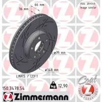 ZIMMERMANN Bremsscheibe 150.3478.54