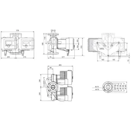 WILO Umwälzpumpe Stratos MAXO-D 65/0,5-16 PN 10 Flansch