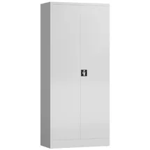 Classix Stahlschrank X-530337 signalweiß 80,0 x 38,0 x 180,0 cm, aufgebaut