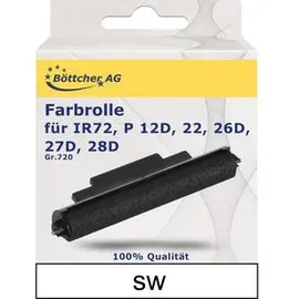 kompatible Ware Gruppe 720 Farbrolle Schwarz