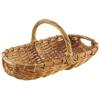 Kobolo Erntekorb geflochtenes Rattan braun