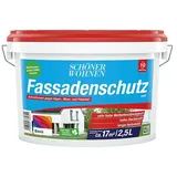 SCHÖNER WOHNEN-Farbe Mix Fassadenfarbe Fassadenschutz zum Mischen lassen  (Basismischfarbe 1, 2,5 l, Matt)