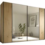 STAUD Schwebetürenschrank Sonett 120 G 298 x 240 x 68 cm Beige