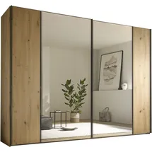 STAUD Schwebetürenschrank Sonett 120 G 298 x 240 x 68 cm Beige