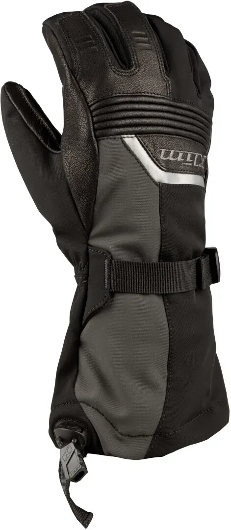 Klim Fusion Snowmobil Handschuhe, schwarz-grau, Größe M für Männer
