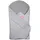 Mother hood Einschlagdecke Soft Babyhörnchen 75 x 75 cm Grau