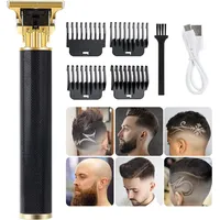 Haarschneider, Profi Haarschneidemaschine Herren Haartrimmer Bartschneider USB