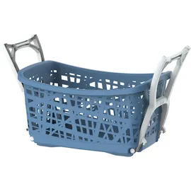 Bischof Wäschekorb, mit Standteilen, Tragegriffen, ergonomische Form