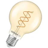 Osram Vintage 1906 LED-Lampe Globe 80 E27, 2200 K, 8 W, 4058075836846, Globe 80