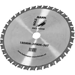 Holzmann Hartmetall Sägeblatt 180mm