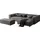 LeGer Home by Lena Gercke Eckcouch Cord 2-Sitzer Grau