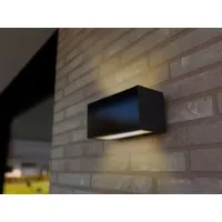 Lutec Hybrid LED Außenwandleuchte INKA Solar & Strom