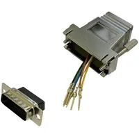 BKL Electronic 10121123 Adapter D-SUB-Stecker 15pol. - RJ45-Buchse 1