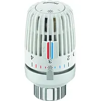HEIMEIER Thermostat-Kopf mit Diebstahlsicherung, 2 Schrauben, weiß, für Ventilheizkörper
