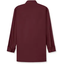 Olymp Businesshemd OLYMP "OLYMP Luxor, modern fit, New Kent", Herren, Gr. 39, Normaler Arm, bordeaux, 100% Baumwolle, Hemden