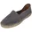 espadrij l orginale Classic Velour Grau/Schwarz 41