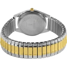Excellanc Damenuhr Edelstahl Armbanduhr bicolor Analog Quartzwerk Excellanc 1700036-003