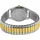 Excellanc Damenuhr Edelstahl Armbanduhr bicolor Analog Quartzwerk Excellanc 1700036-003