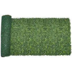 VEVOR Künstliche Hecke Künstliche Pflanzenwand Sichtschutz PE 3000x1500x40mm