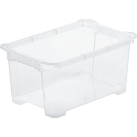 Rotho Aufbewahrungsbox Evo Easy 4l, Kunststoff transparent, 4 l