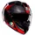 AGV K3 Striga Schwarz/Grau/Rot XL