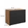 Vicco Waschbeckenunterschrank 2 Schubladen 80 x 58,6 x 41 cm Anthrazit