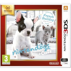 Nintendogs Cats French Bulldog & - 3DS - Virtual Pet - PEGI