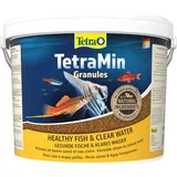 Tetra TetraMin Granules - langsam absinkendes Fischfutter, ideal für Fische in der mittleren Wasserschicht des Aquariums, 10 L Eimer